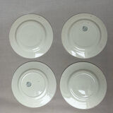 Set of 4 plates Terre de fer plates