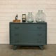 Commode scandinave grise 1970