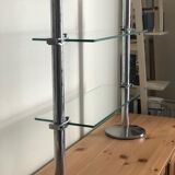 Vitrotub chrome metal shelf on legs