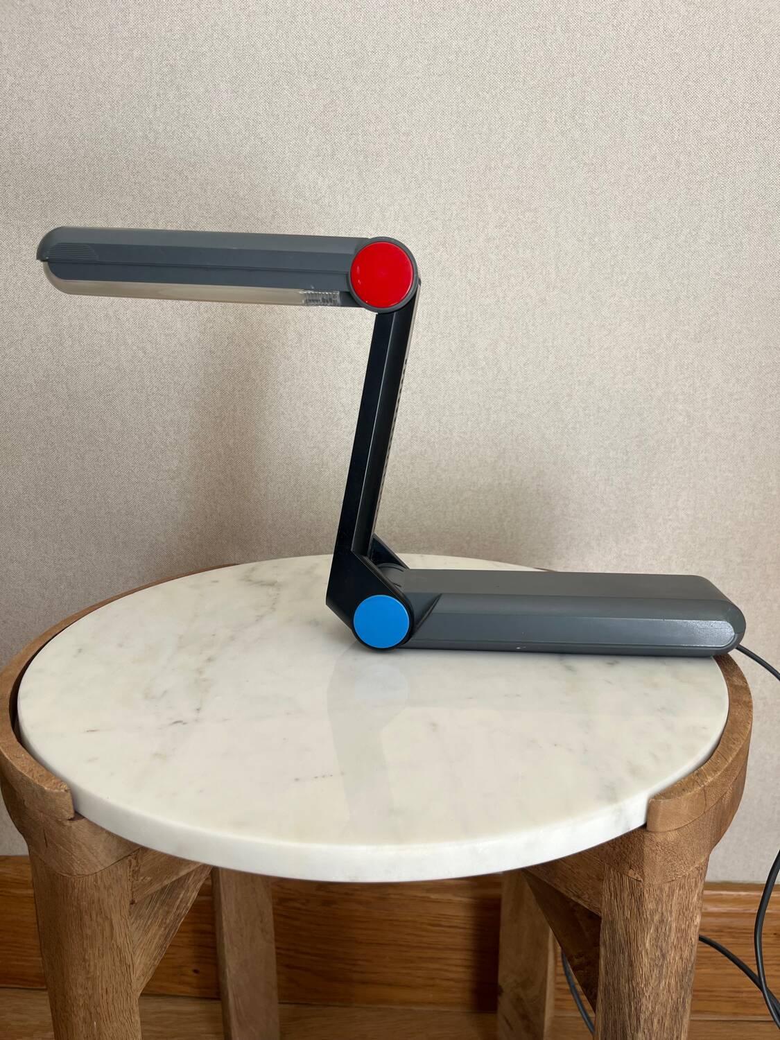 Philips FGG 200 Z Lamp, postmodern Memphis design, 1980s.