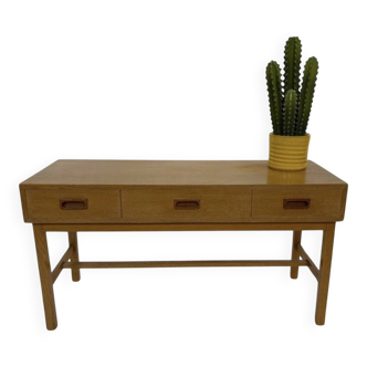 Vintage compact Sideboard Lowboard TV Furniture in Oak 70s Design