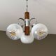 Lustre mazzega. 1970. murano glass. italy.