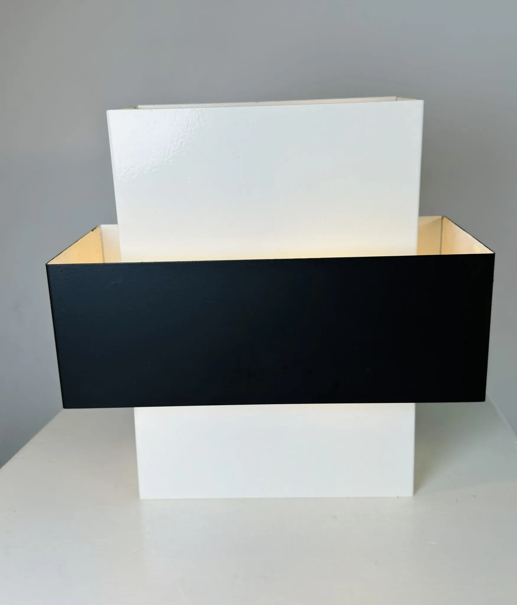Geometric Wall Lamp By J.J.M. Hoogervorst For Anvia Nederland, The Netherlands, 1960S