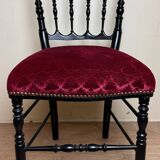 Napoleon III period theater chair