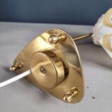Antique table lamp with switch on the base