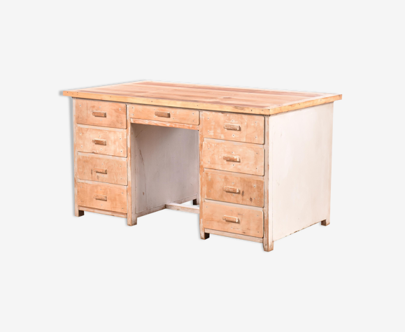 Industrial old table workbench