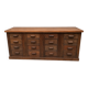 Old oak haberdashery counter