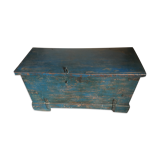 Coffre indien bleu