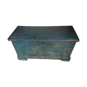 Blue Indian chest