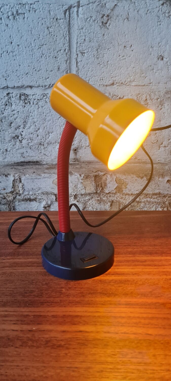 Table lamp primary color 1980