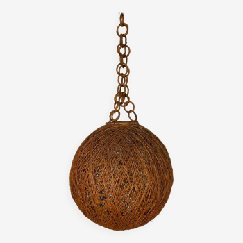 Suspension boule vintage