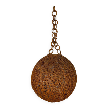 Suspension boule vintage