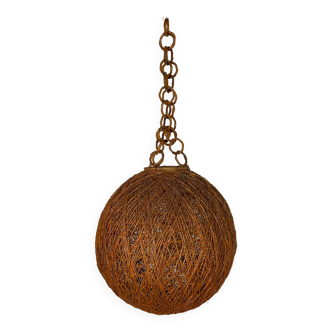 Suspension boule vintage