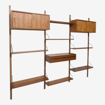 Vintage Poul Cadovius Royal System wall system wall unit