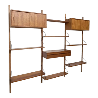 Vintage Poul Cadovius Royal System wall system wall unit