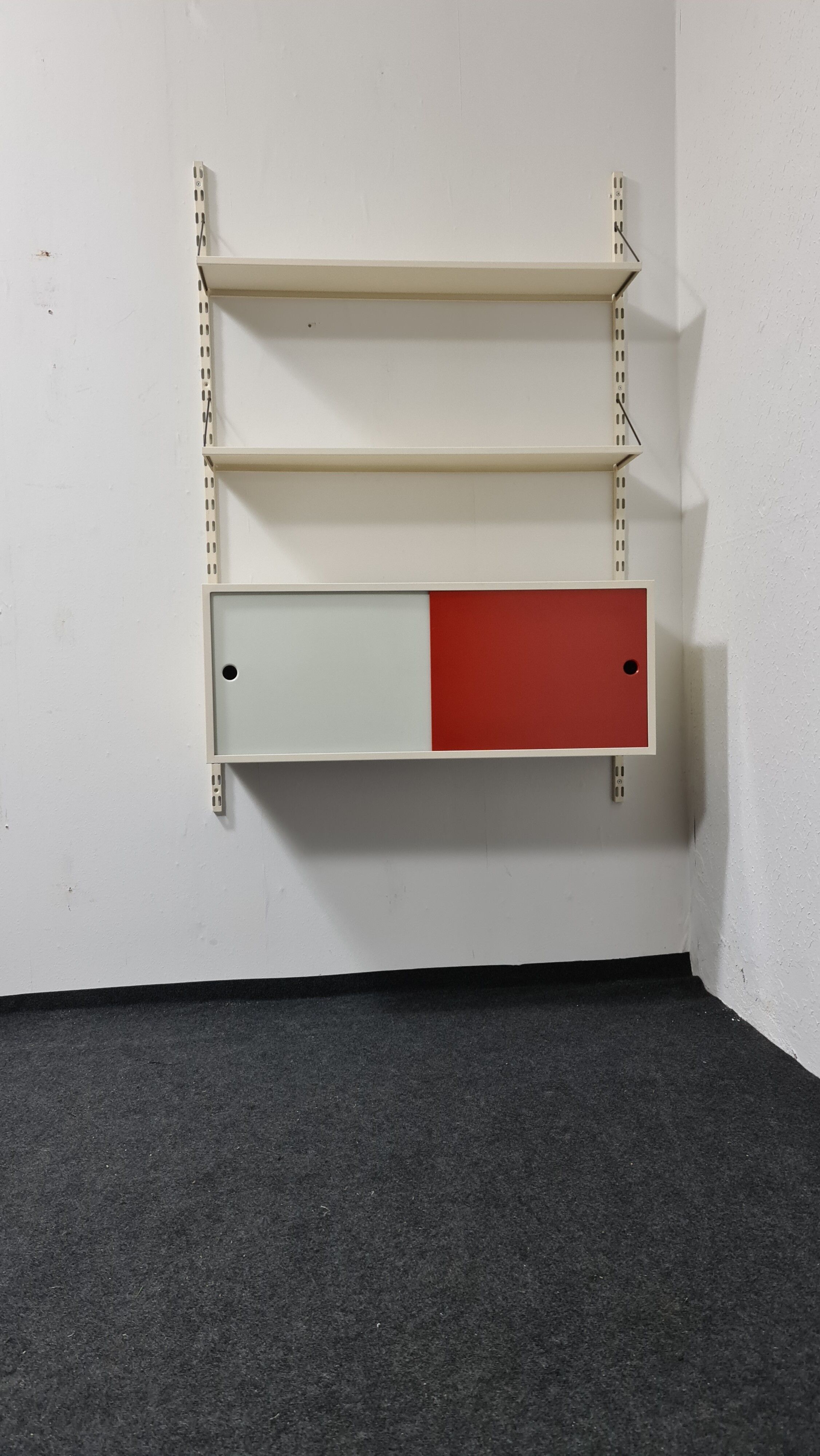 Vintage metal wall unit by Tjerk Reijenga voor Palistro Holland