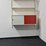 Vintage metal wall unit by Tjerk Reijenga voor Palistro Holland