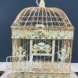 Cage à oiseaux carrée en métal