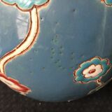 Vase ball glazed earthenware signed louan 1930