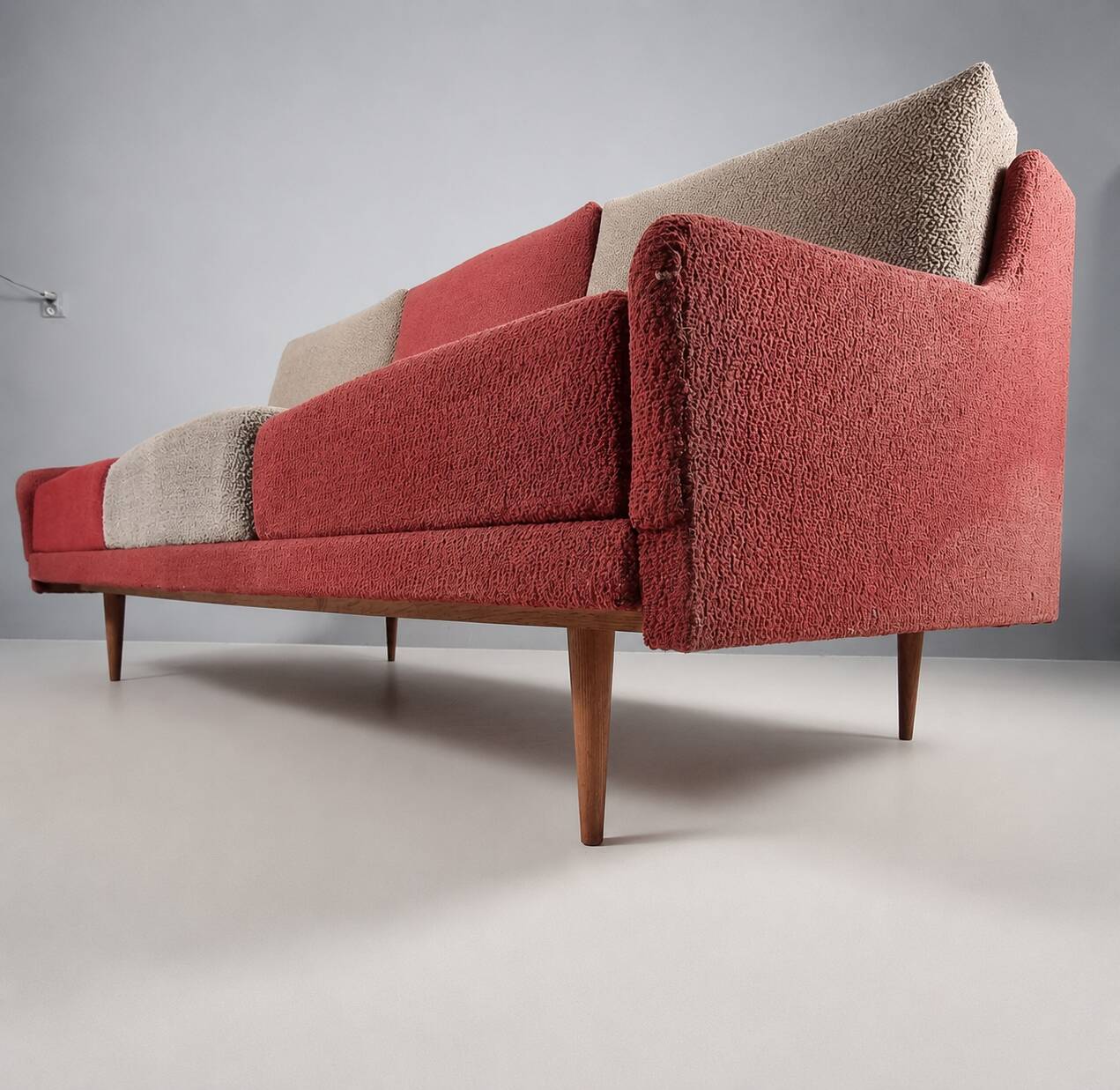 Vintage Fabric Sofa, 1970s