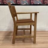 Scandinavian design armchair stamped "hans wegner" 1960.