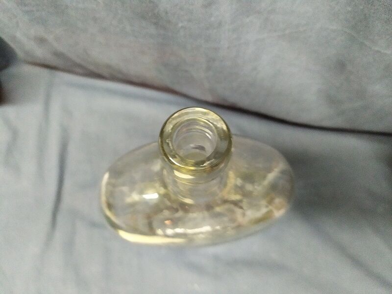 Demijohn bonbonne bottle touque old deco 32-15