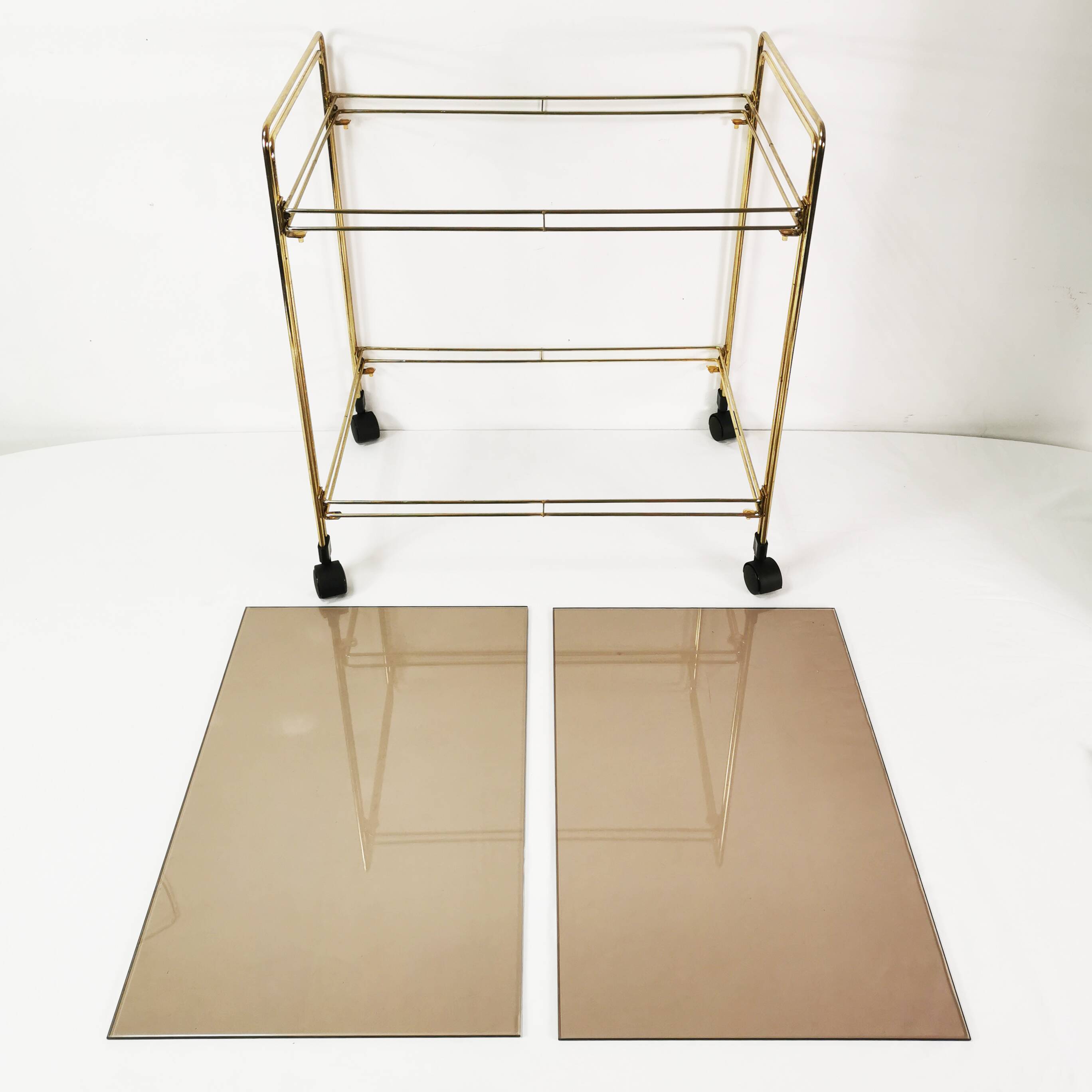 Minimalist mobile bar, Germany, 1970s.