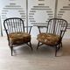 Ercol lounge, Windsor model, 1 two-seater sofa and 2 armchairs.