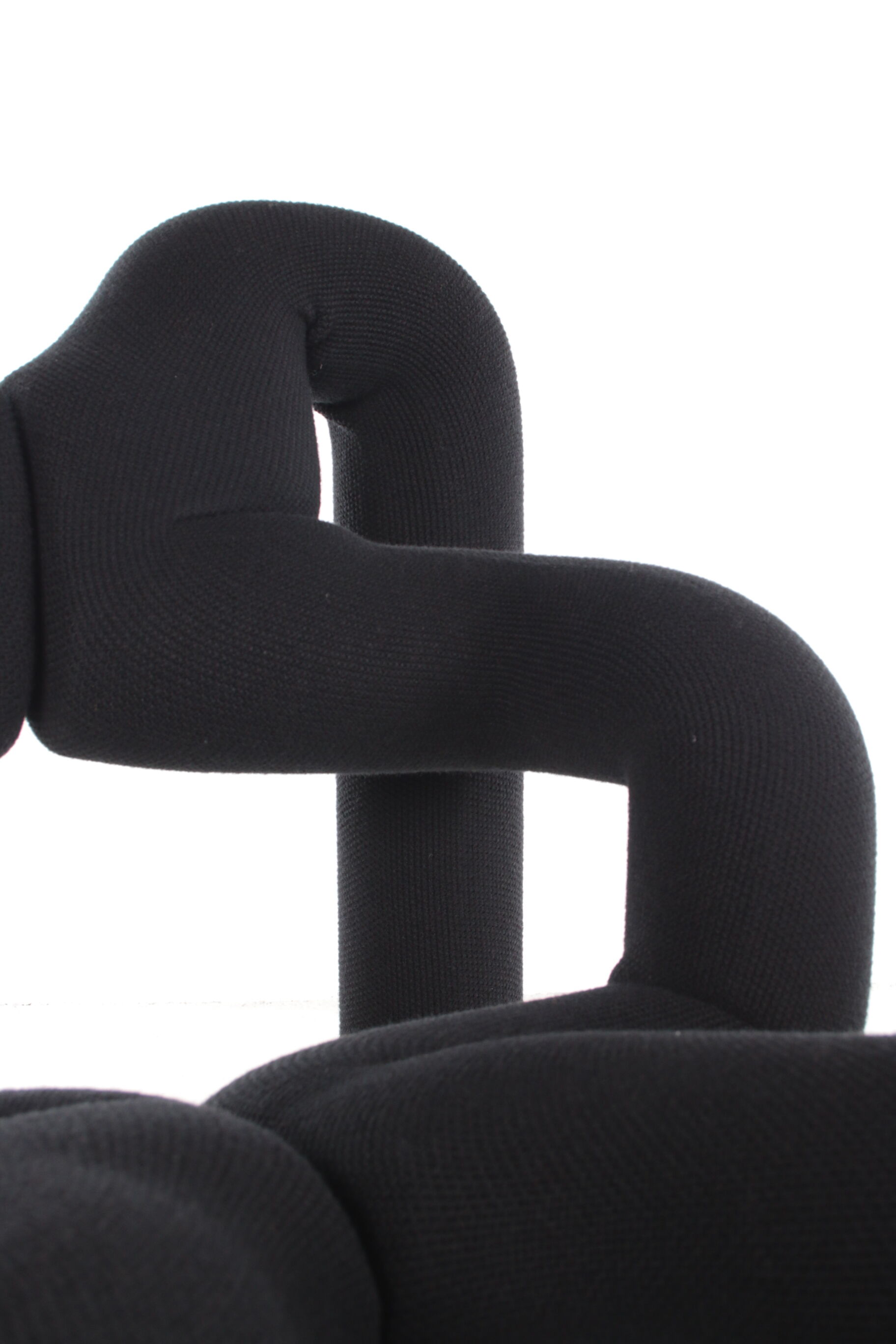 Vintage black Terje Ekstrøm Ekstrem armchair Stokke Varier