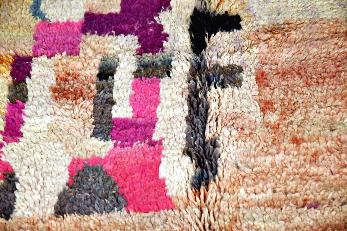 Moroccan Berber Boujaad Rug New 234cm x 154cm