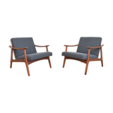 Polish Lounge Chairs, Set of 2.