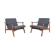 Fauteuils polonais, ensemble de 2