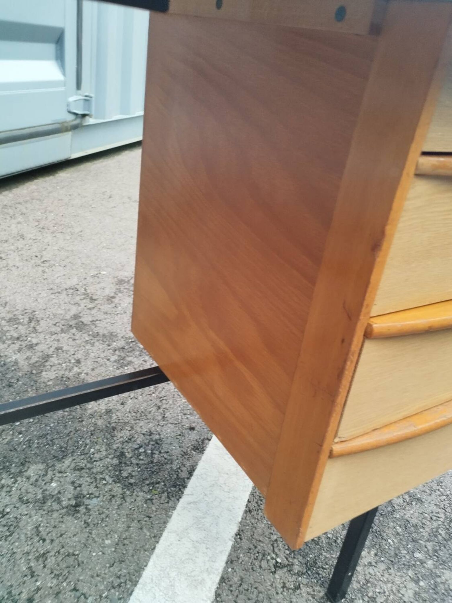 Vintage metal desk