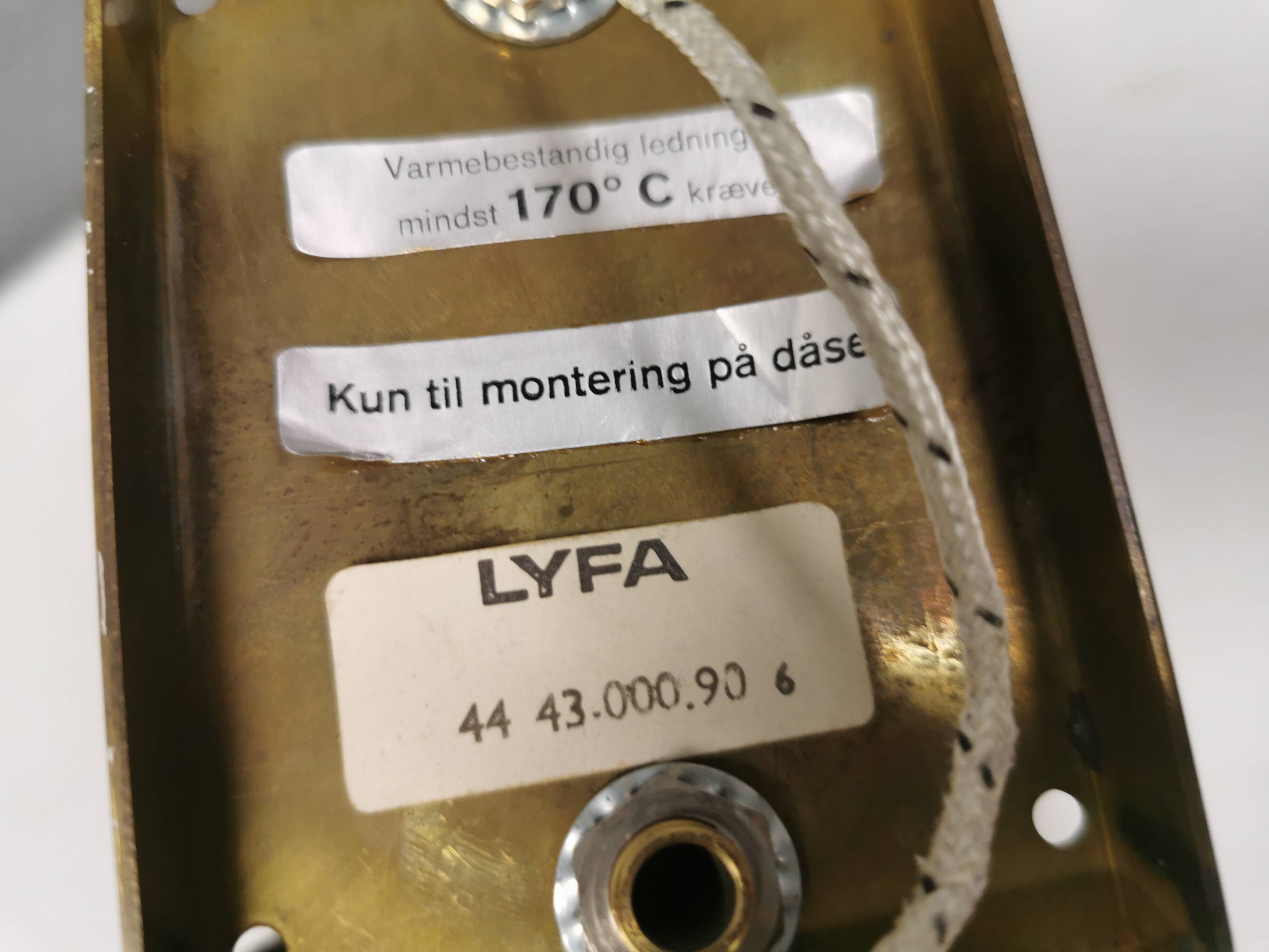 Kay kørbing saga wall lamps, produced by lyfa denmark 1950-1960s.