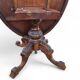 Oval Victorian tilt-top table, breakfast table / 1840s