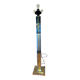 Bicolour chrome and gold floor lamp Willy Rizzo lumica