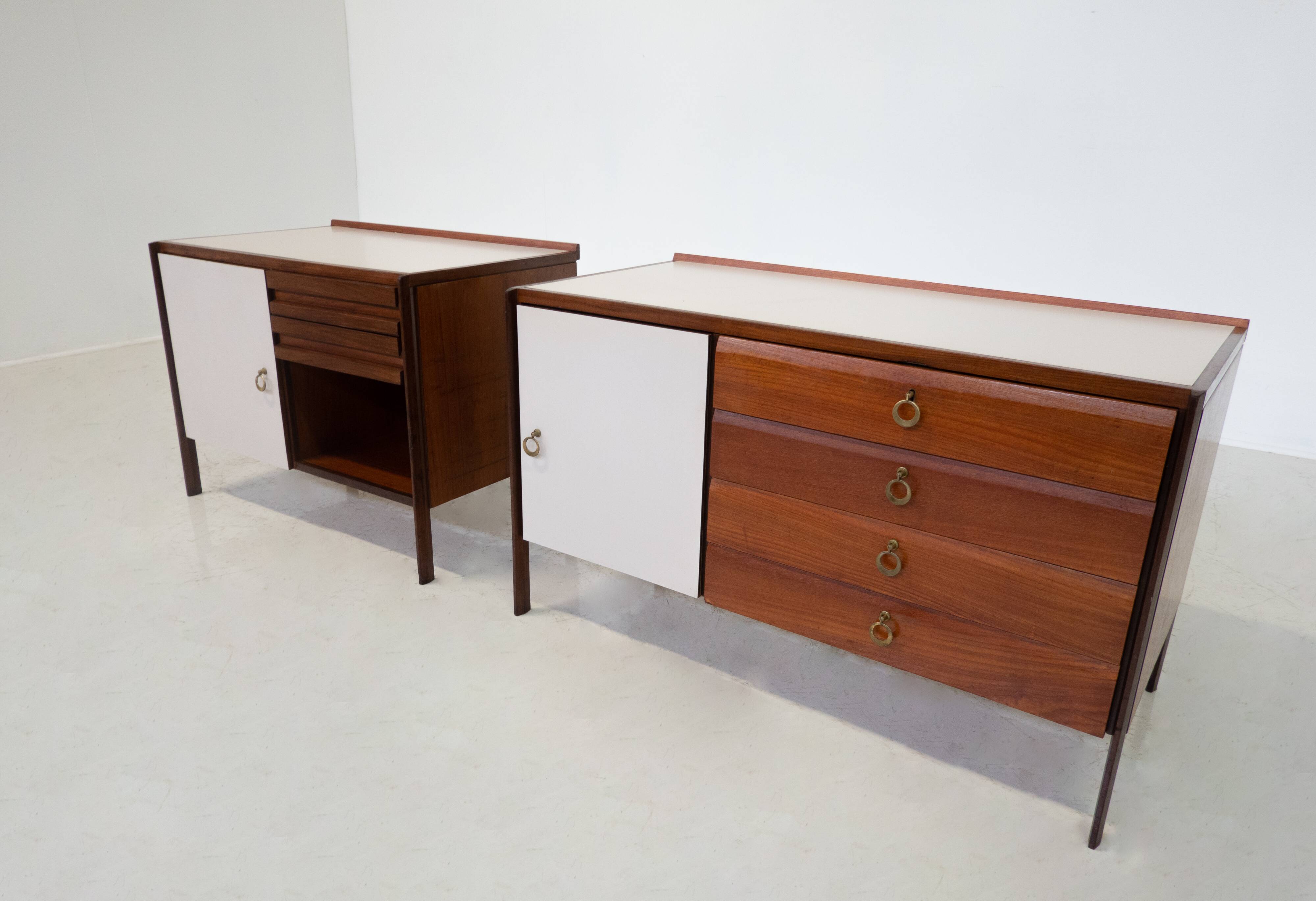 Mid-Century Wooden Sideboard, 1960s
