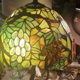 Stained glass lamp floral