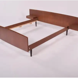 Danish teak double bed