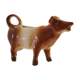 Milk jar in the shape of a vintage ceramic cow