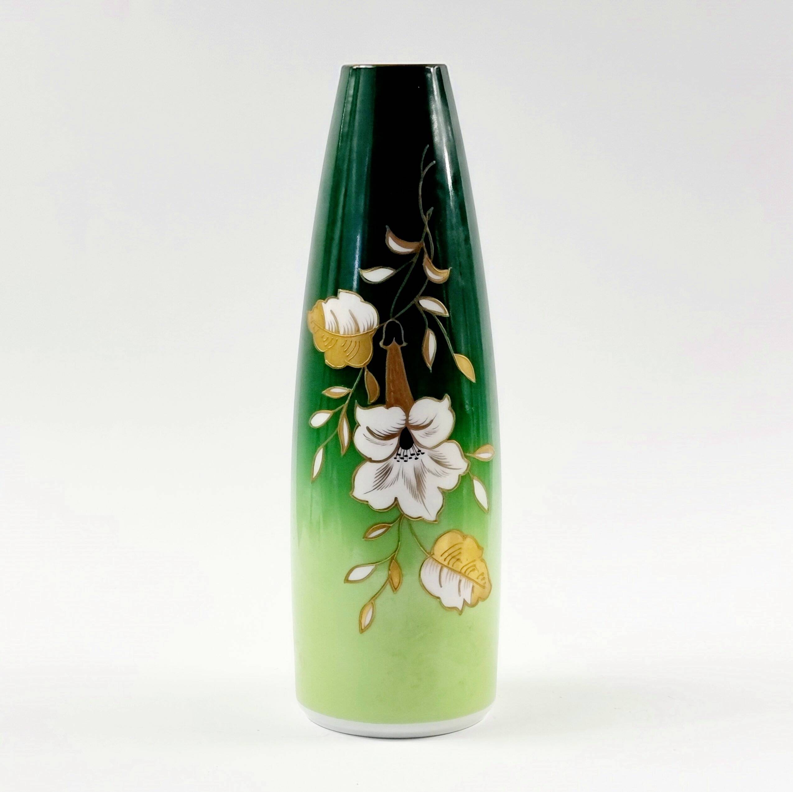 Vintage Hand Painted Porcelain Vase from Wallendorf, East Germany, 1960s
