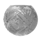 Crystal vase round ball