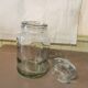 Old glass jar