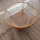 Rattan coffee table