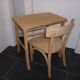 Table et chaise d'enfant