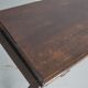 Vintage English Rustic Farmhouse Oak Side Table, 1950s
