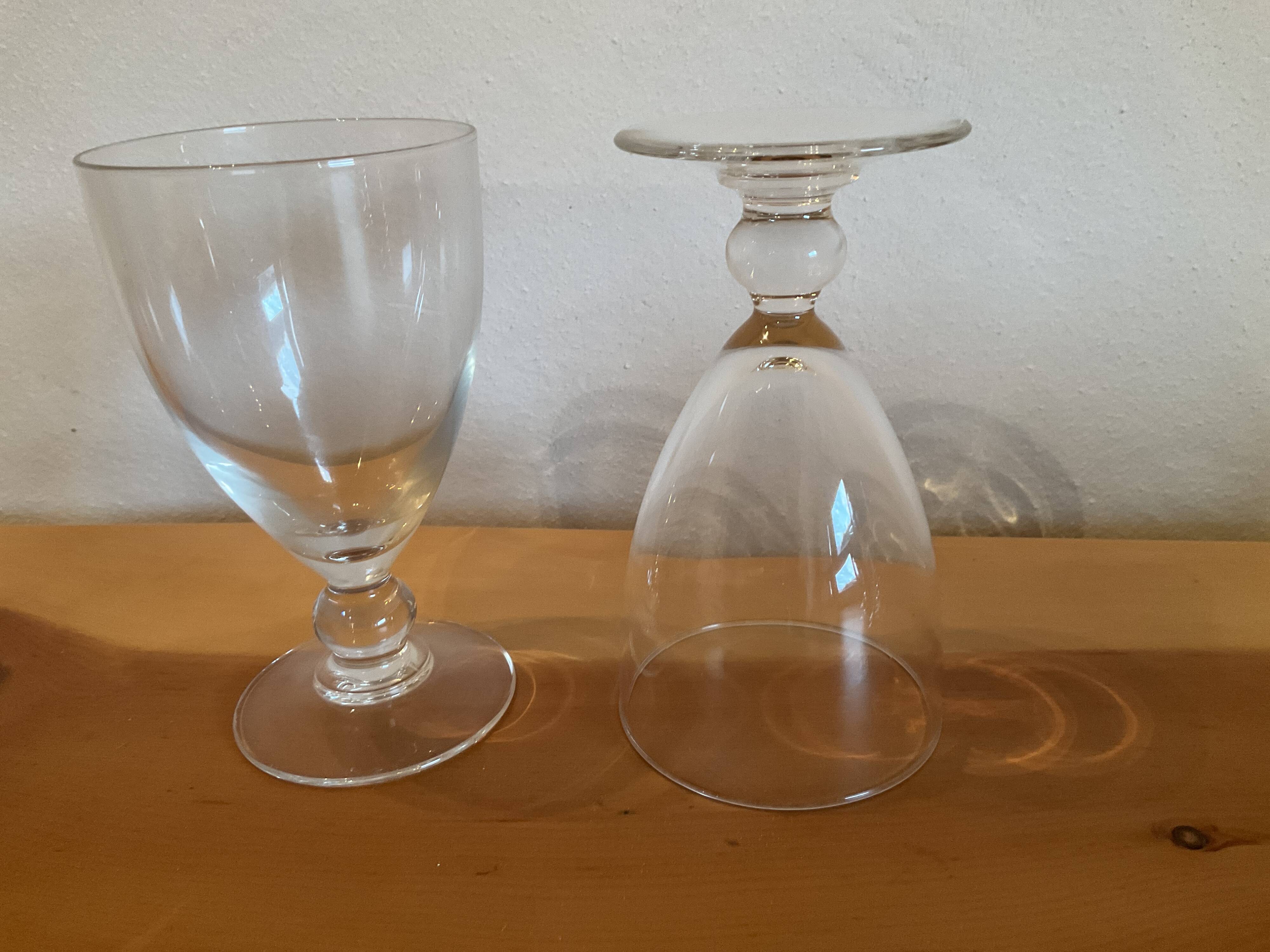 6 25cl Luminarc stemmed glasses