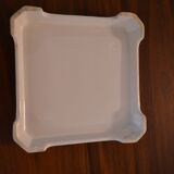 Underside of flat small flowers painted by hand