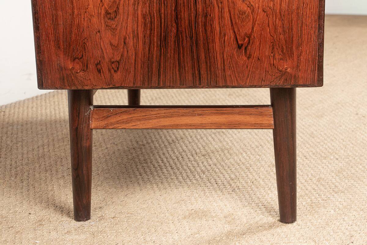 Large Danish chest of drawers in rosewood by Svend Langkilde from the 1960s.