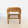 Rattan side table, Italy 1960s